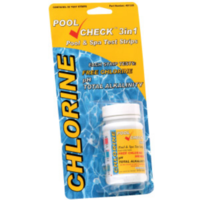 Pool Check Test Strips - Chlorine 4 in 1